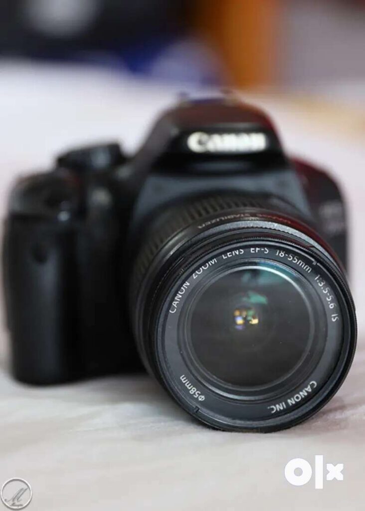 Canon 550 D DSLR camera & 18-70 kit lens